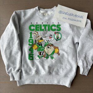 Vintage 90s Boston Celtics Looney Tunes 1946 All Star Basketball Unisex Shirt